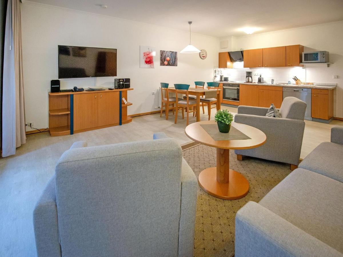 Duenenpark Binz - Komfort Ferienwohnung Mit 1 Schlafzimmer Und Terrasse Im Erdgeschoss 199 Bagian luar foto