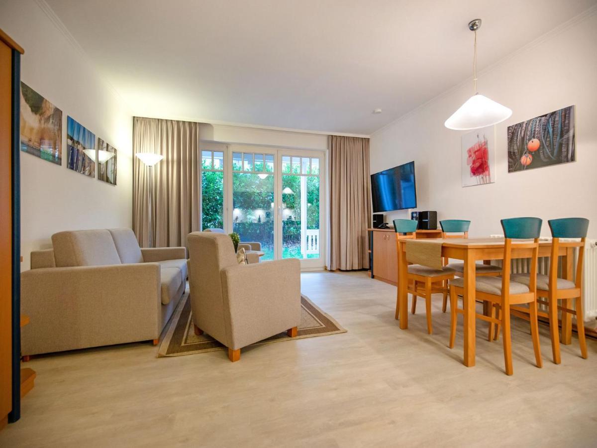 Duenenpark Binz - Komfort Ferienwohnung Mit 1 Schlafzimmer Und Terrasse Im Erdgeschoss 199 Bagian luar foto